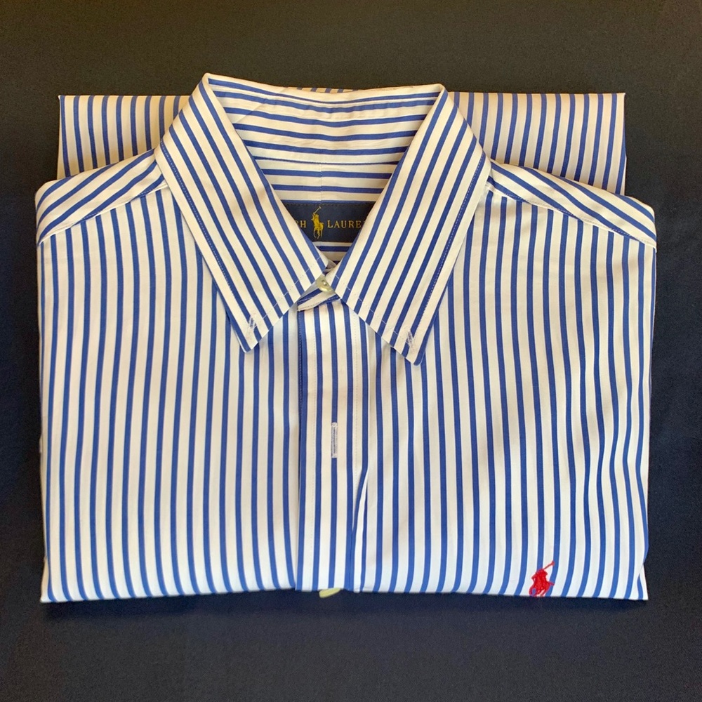 Men’s Polo by Ralph Lauren Long Sleeve Dress Shirt